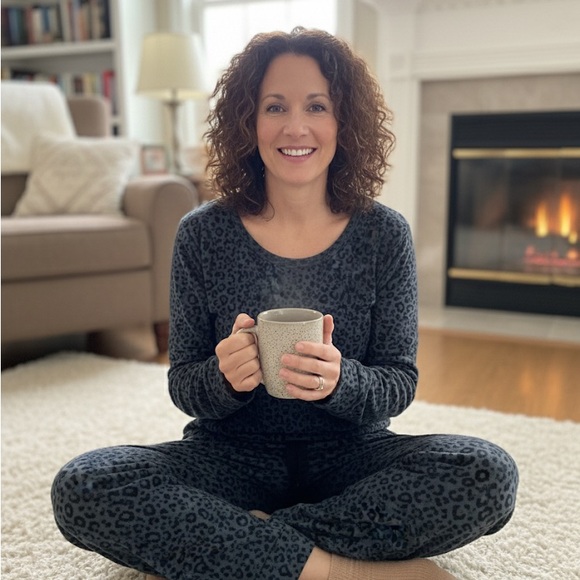 Nicole Miller Black Pajama Set - Picture 2 of 7